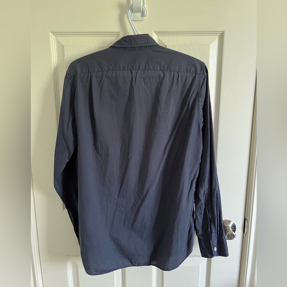 Jcrew slim lightweight navy shirt - Picture 2 of 3